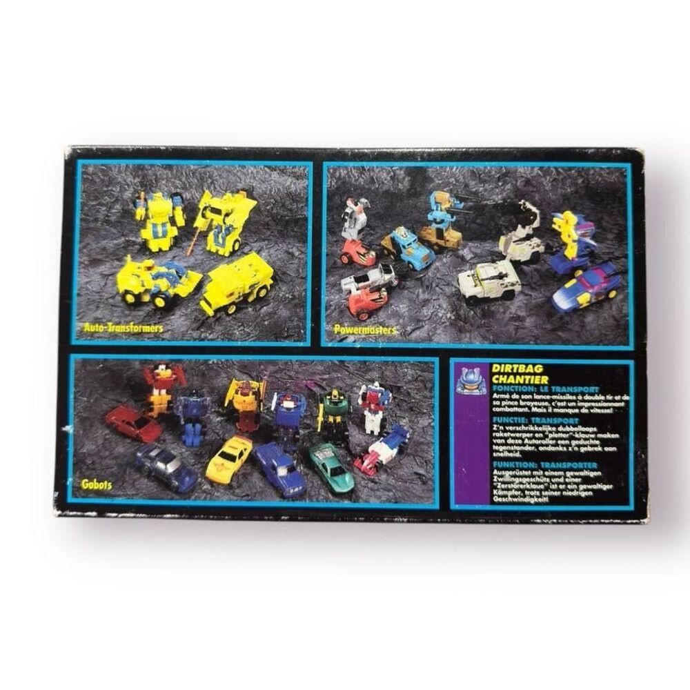 Transformers G2 Dirtbag Chantier Excavators Japan 1994 Super Rare BNWB‎ - Picture 2 of 7